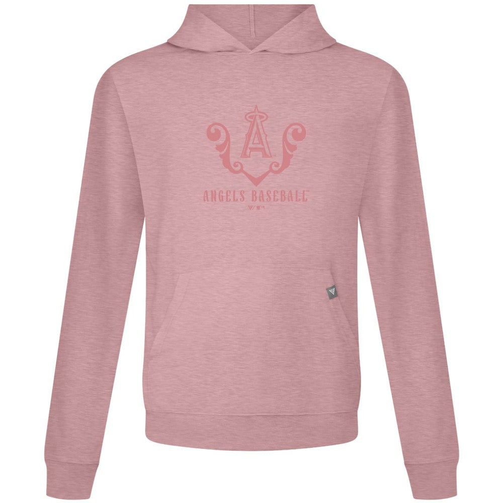 Los Angeles Angels Levelwear Bridal Rose Relay Pullover Hoodie - Pink Hoodies