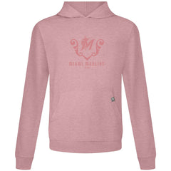 Miami Marlins Levelwear Bridal Rose Relay Pullover Hoodie - Pink Hoodies