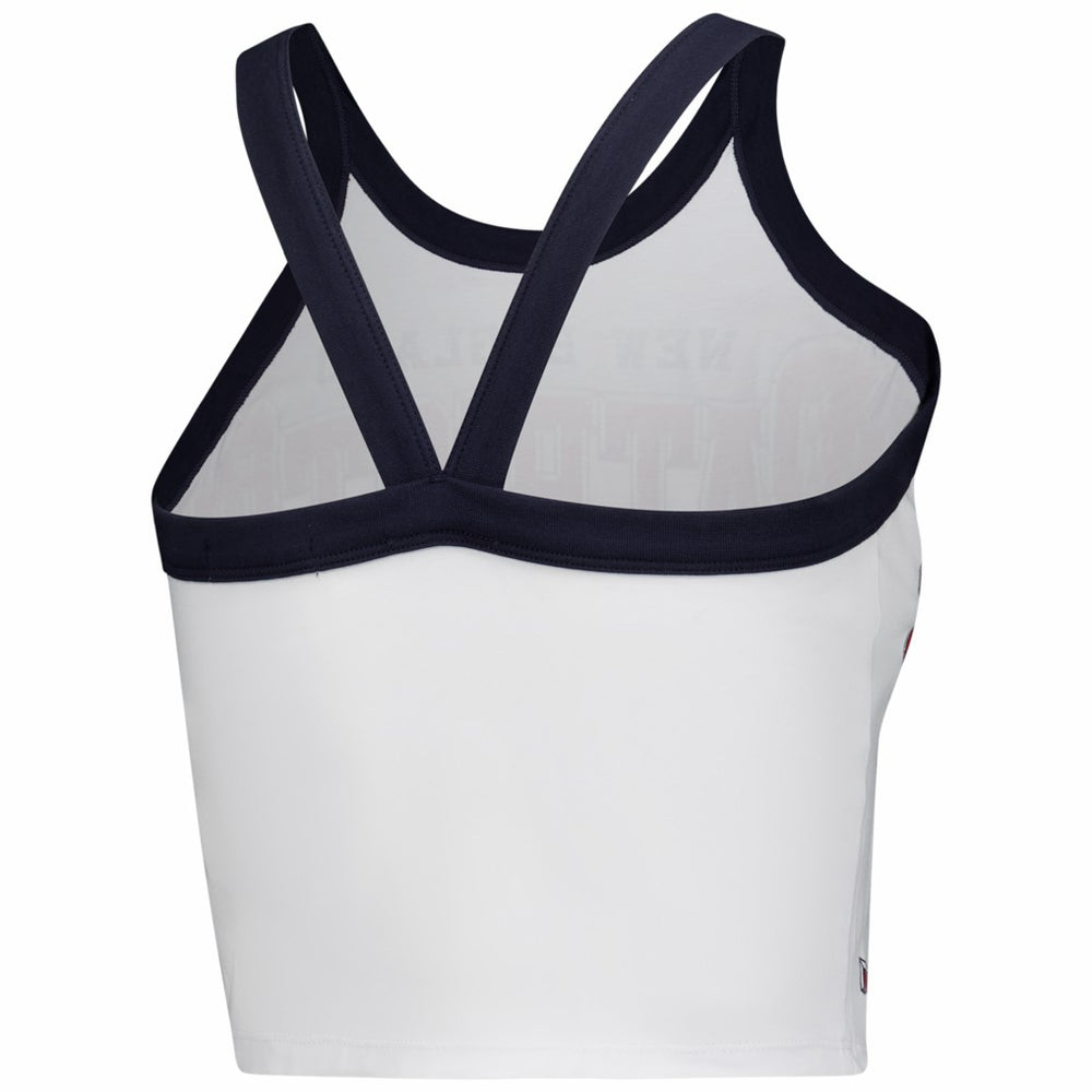 New England Patriots '47 Women's Energize Sporty Tank Top - White Tops