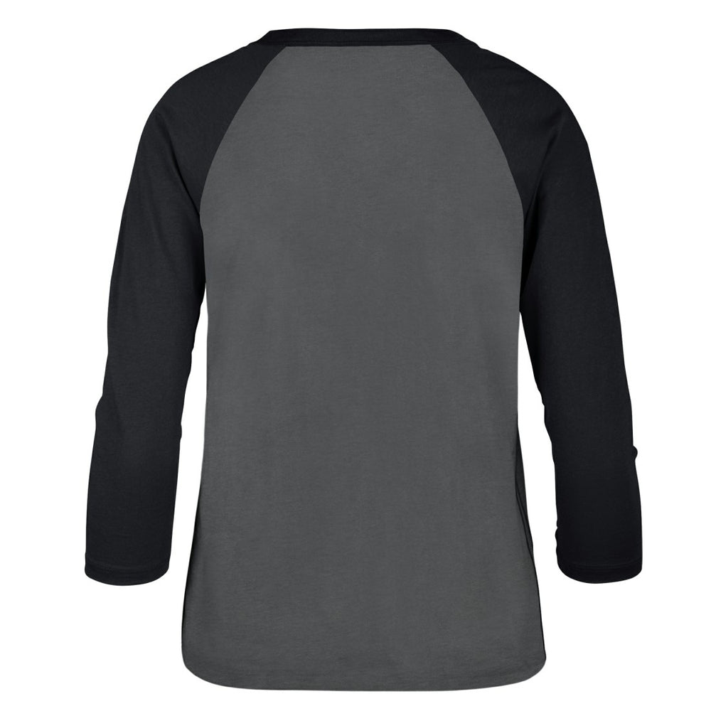 Seattle Seahawks '47 Women's Jetset Ava Raglan Long Sleeve T-Shirt - Charcoal T-shirts