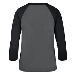 Seattle Seahawks '47 Women's Jetset Ava Raglan Long Sleeve T-Shirt - Charcoal T-shirts