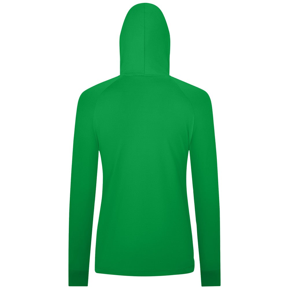 Miami Marlins Levelwear Women's St. Patrick's Day Slender Raglan Hoodie - Green Hoodies