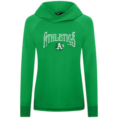 Athletics Levelwear Women's St. Patrick's Day Slender Raglan Hoodie - Green Hoodies