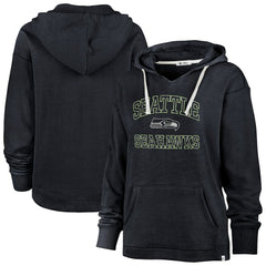 Seattle Seahawks '47 Women's Clarity Naomi Hoodie - Navy Hoodies