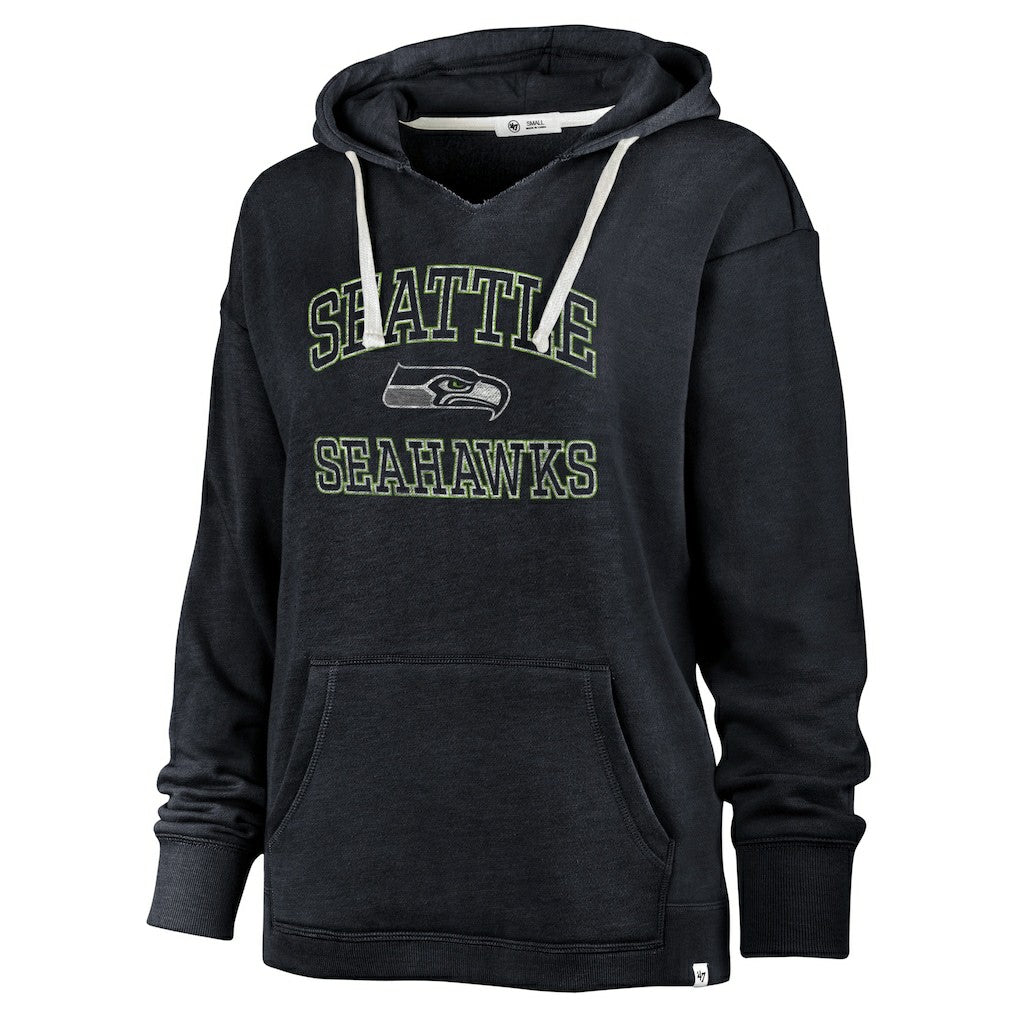 Seattle Seahawks '47 Women's Clarity Naomi Hoodie - Navy Hoodies
