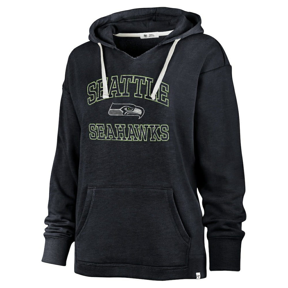 Seattle Seahawks '47 Women's Clarity Naomi Hoodie - Navy Hoodies