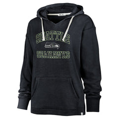 Seattle Seahawks '47 Women's Clarity Naomi Hoodie - Navy Hoodies