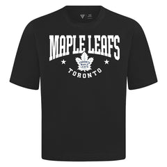 Toronto Maple Leafs Levelwear Luxe Signature Knit T-Shirt - Black | US 203844143