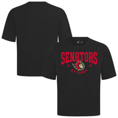 Ottawa Senators Levelwear Luxe Signature Knit T-Shirt - Black | US 203844144