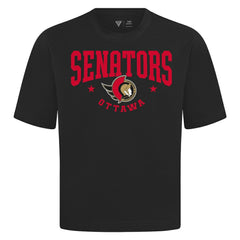 Ottawa Senators Levelwear Luxe Signature Knit T-Shirt - Black | US 203844144