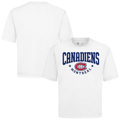Montreal Canadiens Levelwear Luxe Signature Knit T-Shirt - White | US 203844160