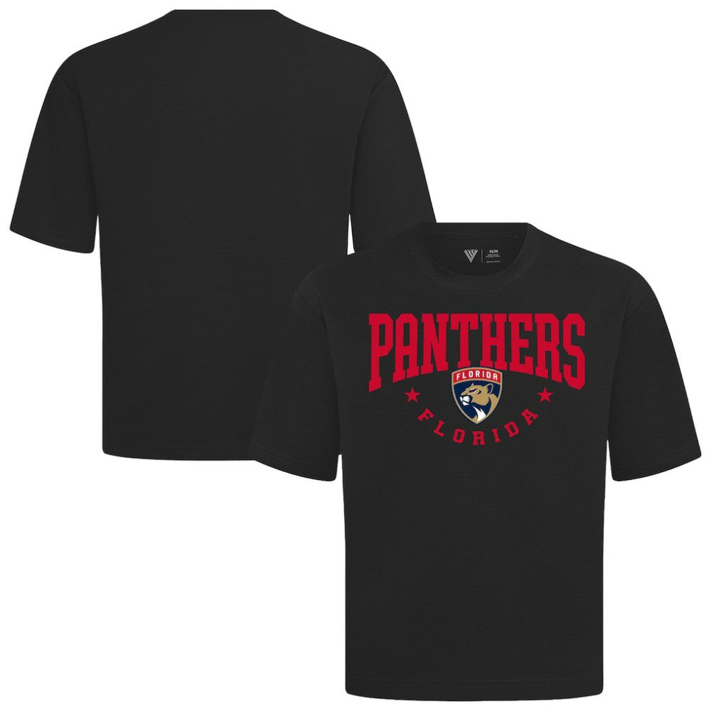 Florida Panthers Levelwear Luxe Signature Knit T-Shirt - Black | US 203844182