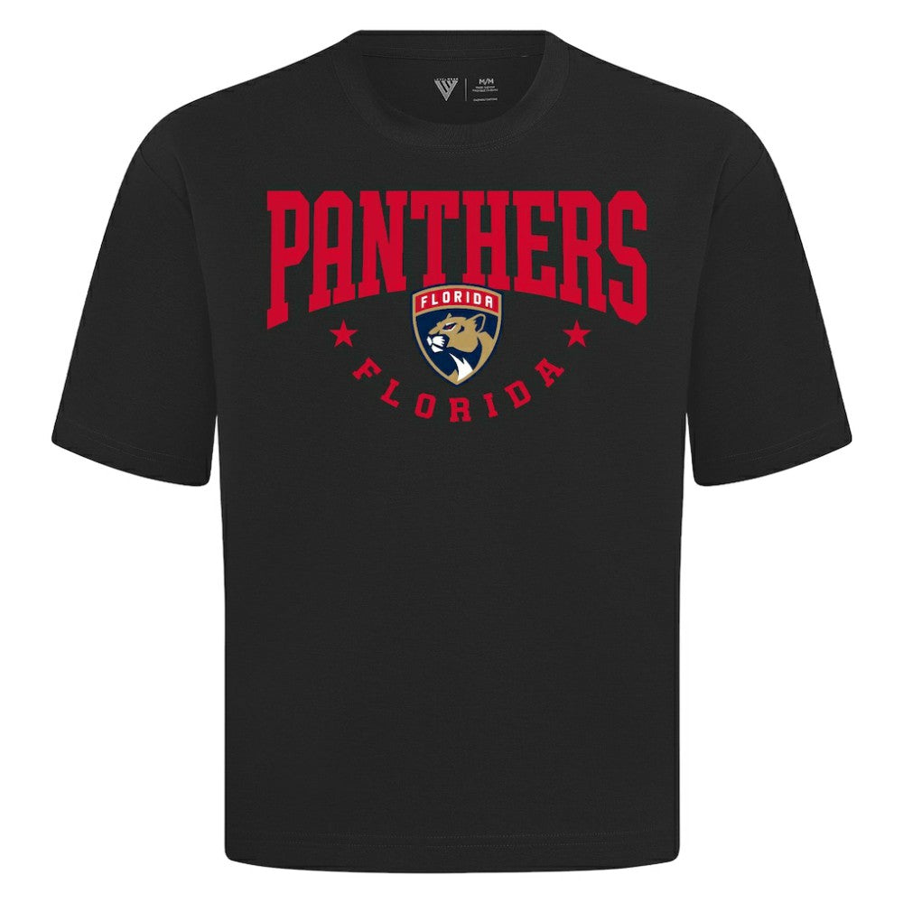 Florida Panthers Levelwear Luxe Signature Knit T-Shirt - Black | US 203844182