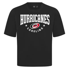 Carolina Hurricanes Levelwear Luxe Signature Knit T-Shirt - Black | US 203844183