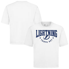 Tampa Bay Lightning Levelwear Luxe Signature Knit T-Shirt - White | US 203844187