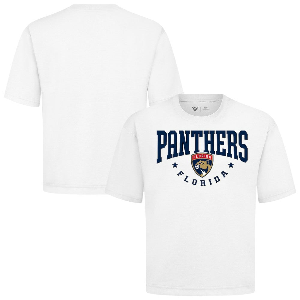 Florida Panthers Levelwear Luxe Signature Knit T-Shirt - White | US 203844188