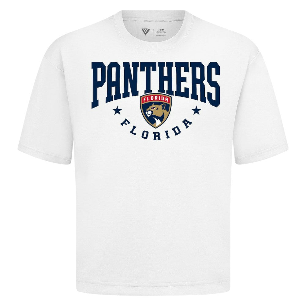 Florida Panthers Levelwear Luxe Signature Knit T-Shirt - White | US 203844188