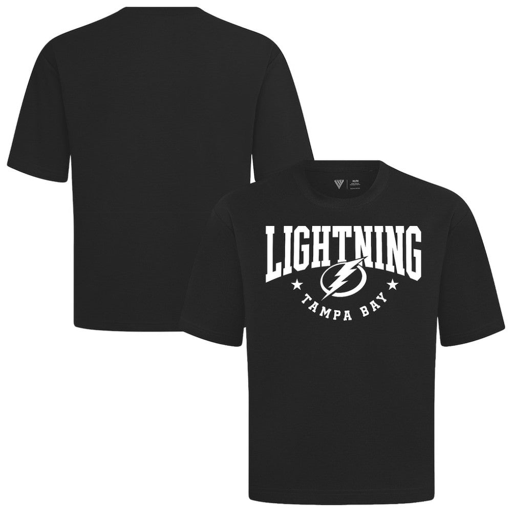 Tampa Bay Lightning Levelwear Luxe Signature Knit T-Shirt - Black | US 203844190