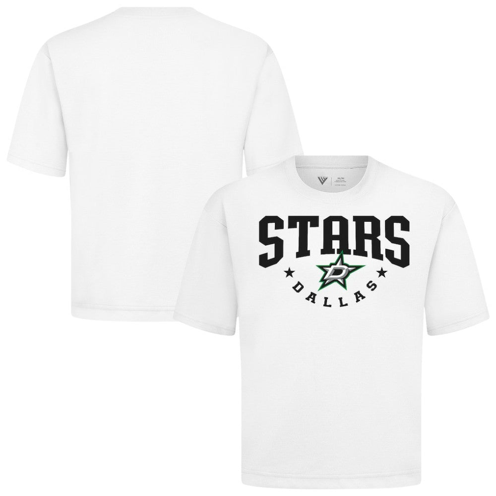 Dallas Stars Levelwear Luxe Signature Knit T-Shirt - White | US 203844192