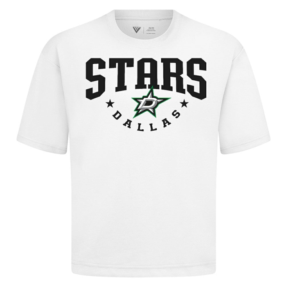 Dallas Stars Levelwear Luxe Signature Knit T-Shirt - White | US 203844192