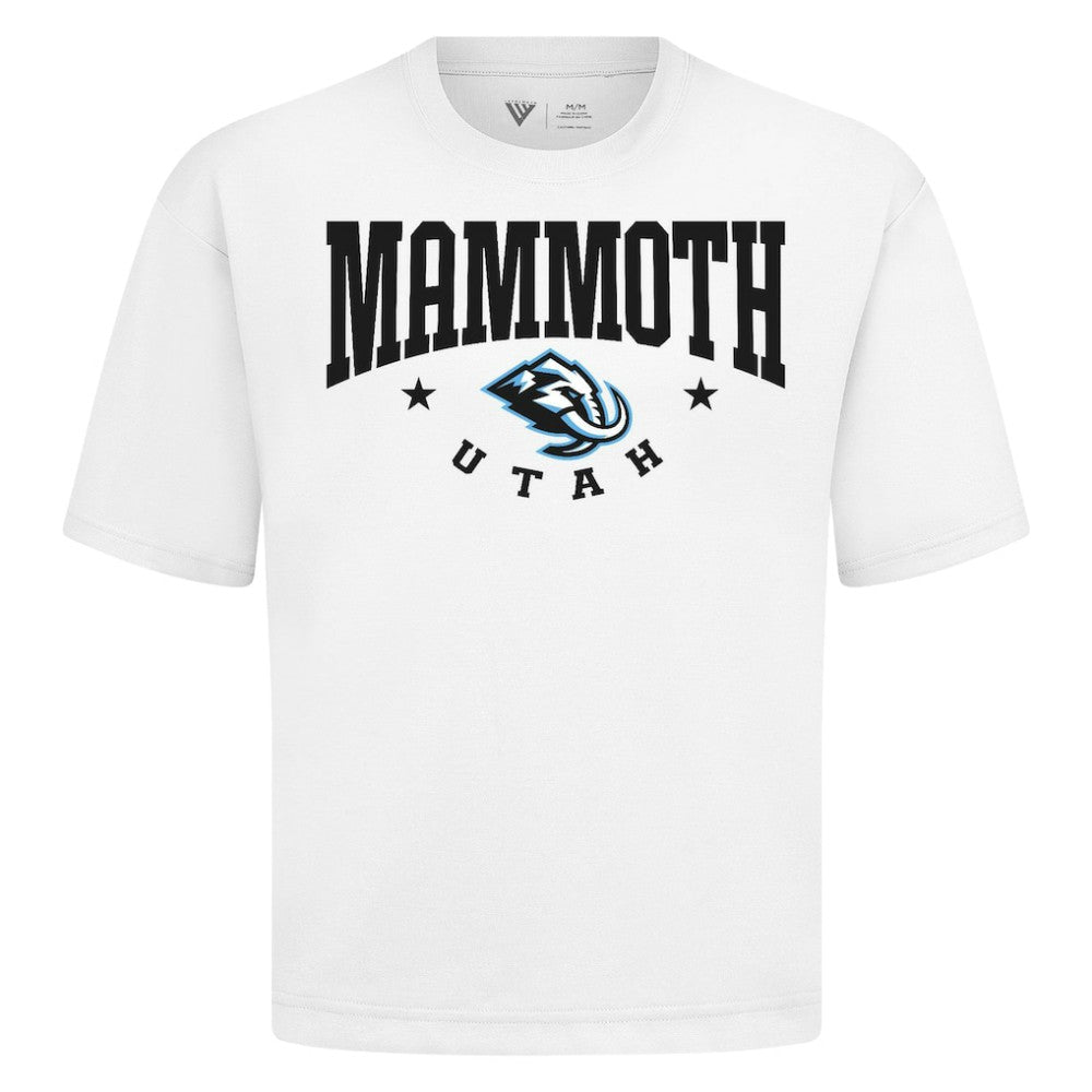 Utah Mammoth Levelwear Luxe Signature Knit T-Shirt - White | US 203844202
