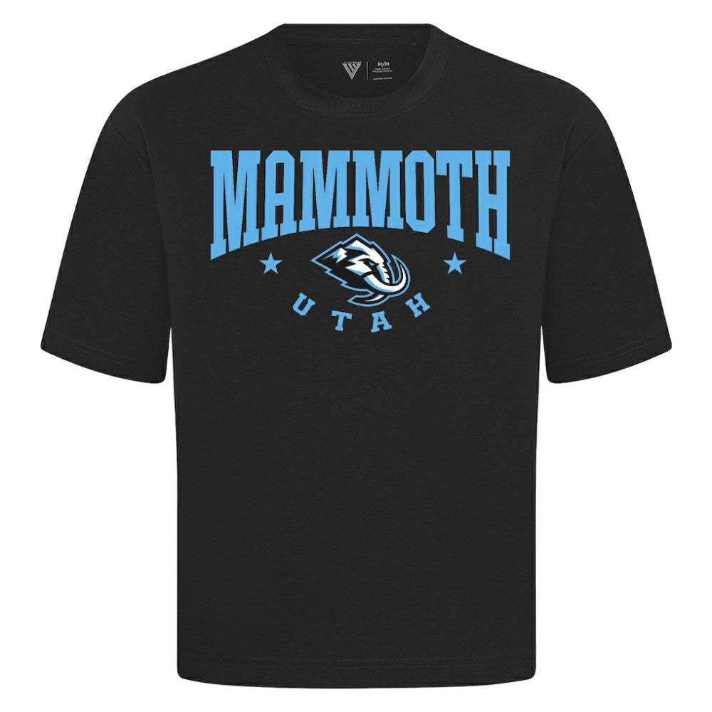 Utah Mammoth Levelwear Luxe Signature Knit T-Shirt - Black | US 203844203