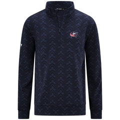 Columbus Blue Jackets Levelwear Chameleon Quarter-Zip Sweatshirt - Navy | US 203844221