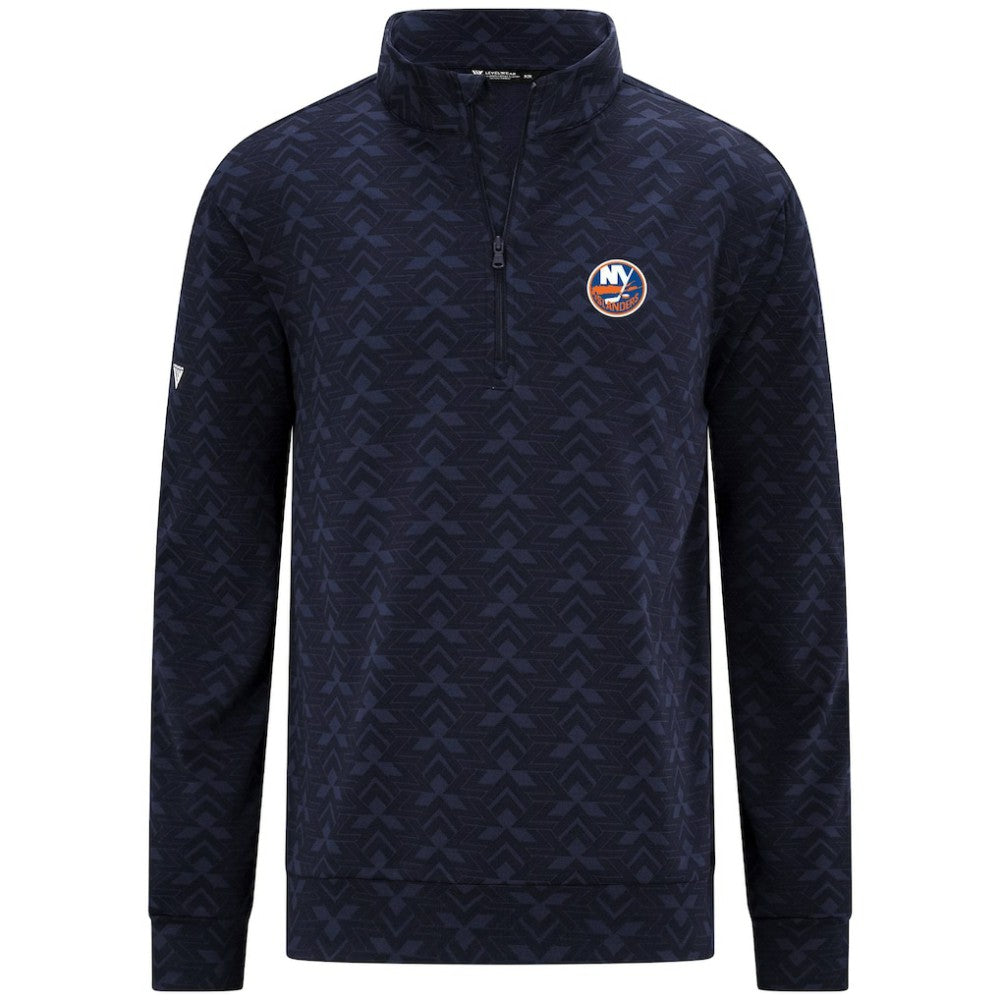 New York Islanders Levelwear Chameleon Quarter-Zip Sweatshirt - Navy | US 203844227