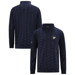Pittsburgh Penguins Levelwear Chameleon Quarter-Zip Sweatshirt - Navy | US 203844233