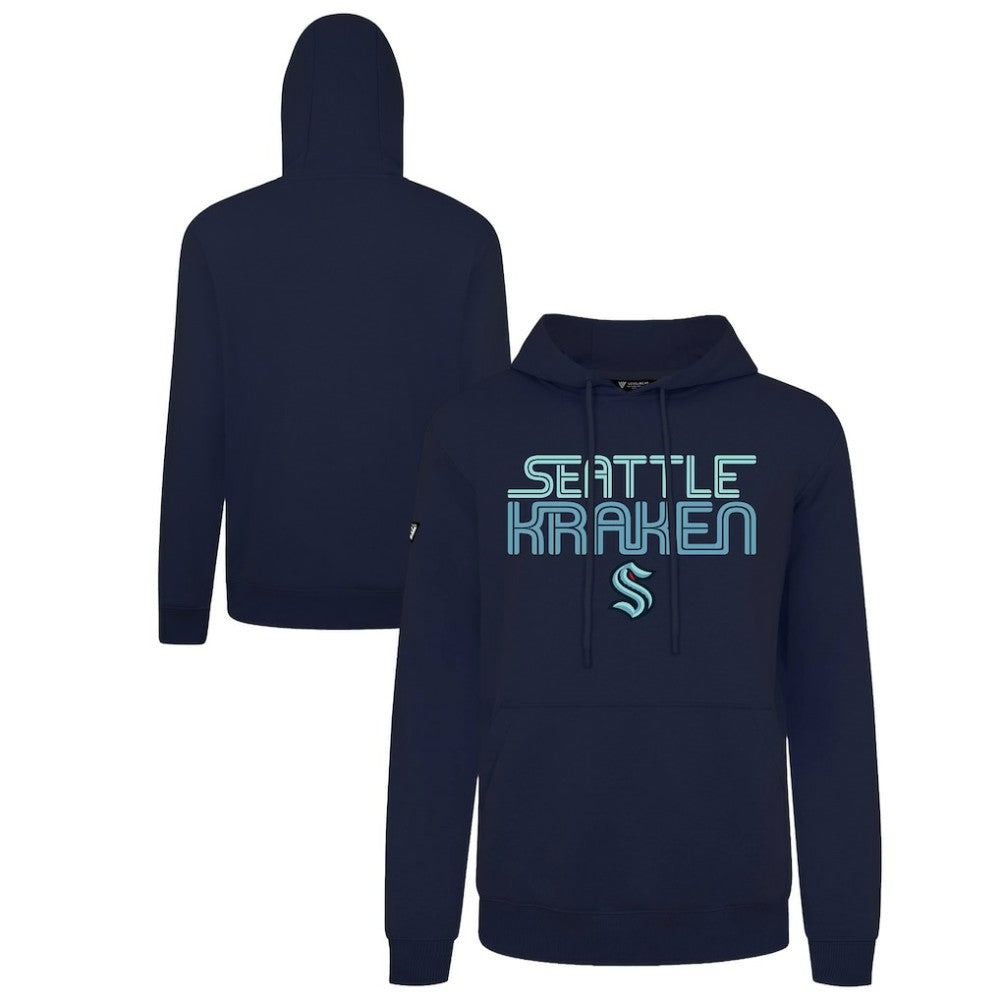 Seattle Kraken Levelwear Podium Lanes Hoodie - Deep Sea Blue | US 203844261