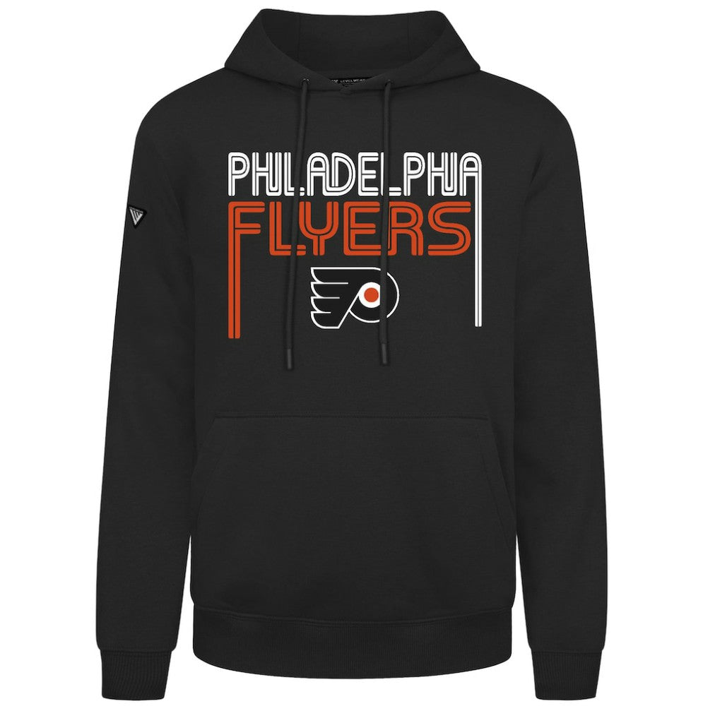 Philadelphia Flyers Levelwear Podium Lanes Hoodie - Black | US 203844263