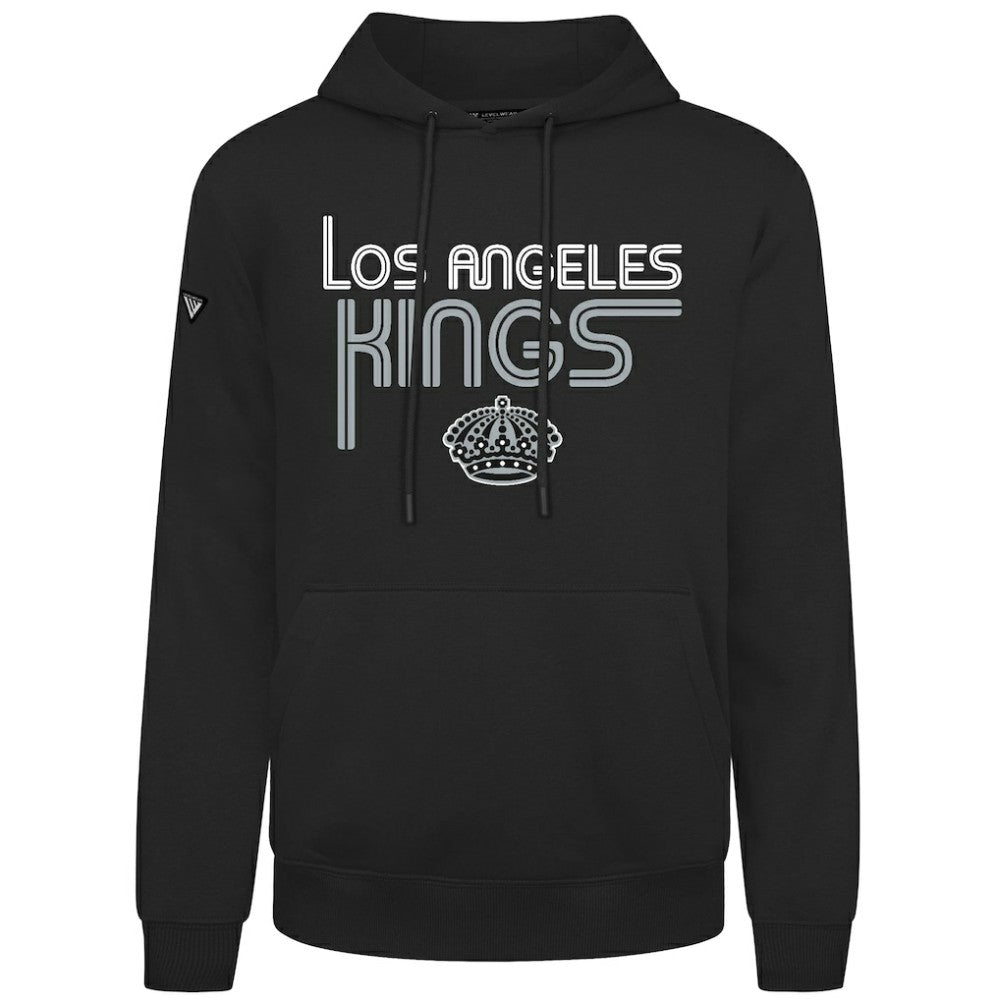 Los Angeles Kings Levelwear Podium Lanes Hoodie - Black | US 203844271