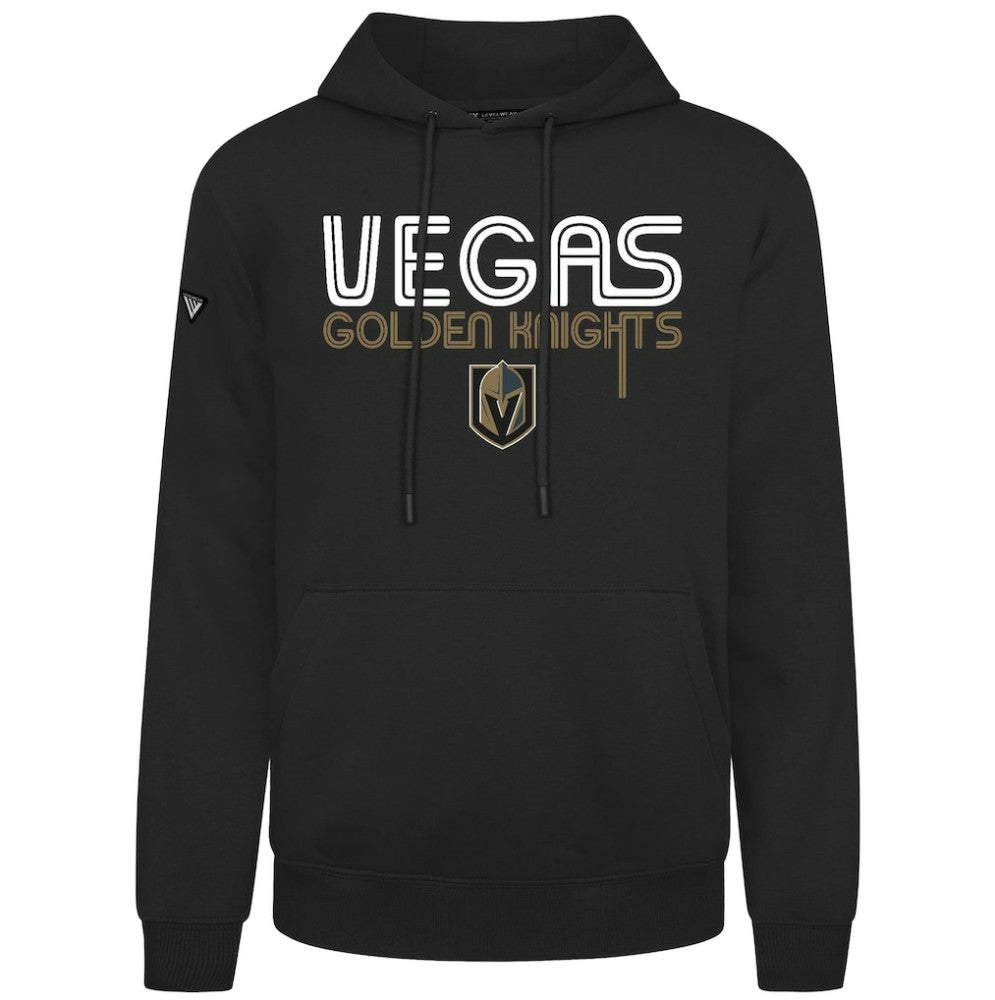 Vegas Golden Knights Levelwear Podium Lanes Hoodie - Black | US 203844274