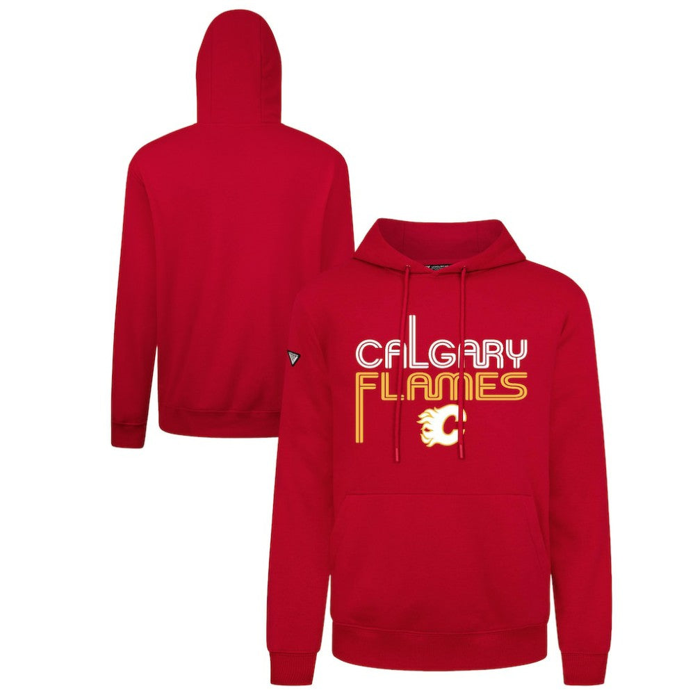 Calgary Flames Levelwear Podium Lanes Hoodie - Red | US 203844277