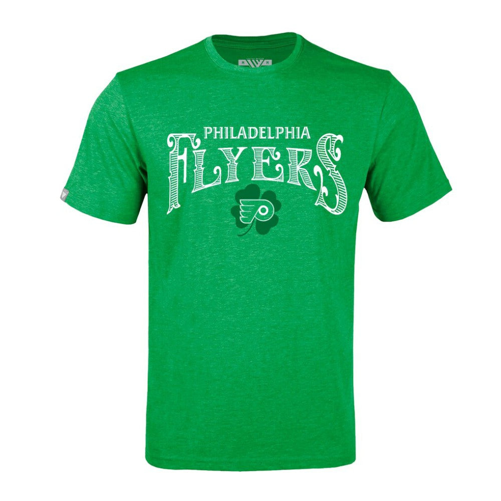 Philadelphia Flyers Levelwear St. Patrick's Day Richmond T-Shirt - Green | US 203844376