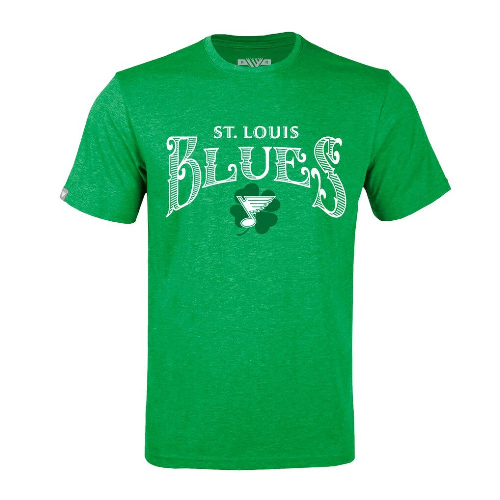 St. Louis Blues Levelwear St. Patrick's Day Richmond T-Shirt - Green | US 203844380