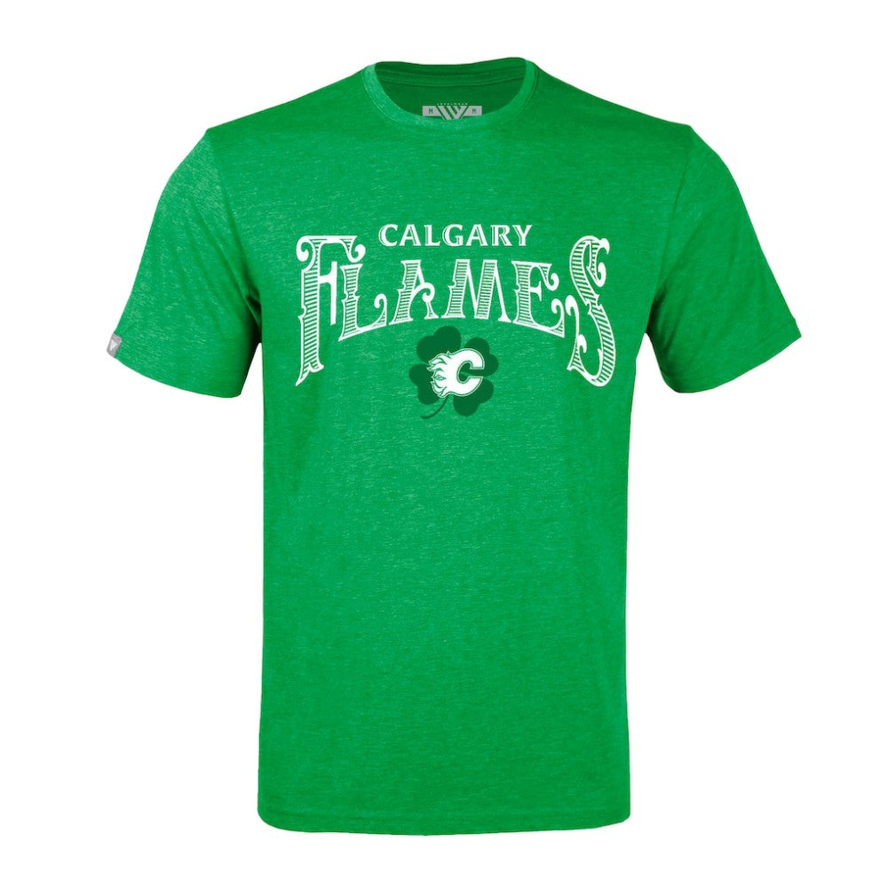 Calgary Flames Levelwear St. Patrick's Day Richmond T-Shirt - Green | US 203844396