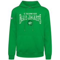 Columbus Blue Jackets Levelwear St. Patrick's Day Podium Hoodie - Green | US 203844418