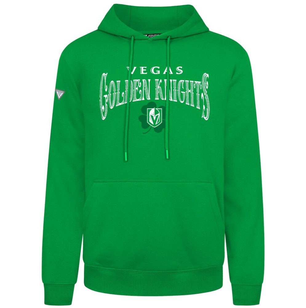 Vegas Golden Knights Levelwear St. Patrick's Day Podium Hoodie - Green | US 203844424