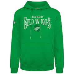 Detroit Red Wings Levelwear St. Patrick's Day Podium Hoodie - Green | US 203844426