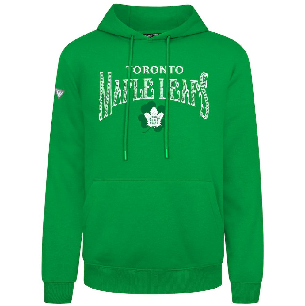 Toronto Maple Leafs Levelwear St. Patrick's Day Podium Hoodie - Green | US 203844436