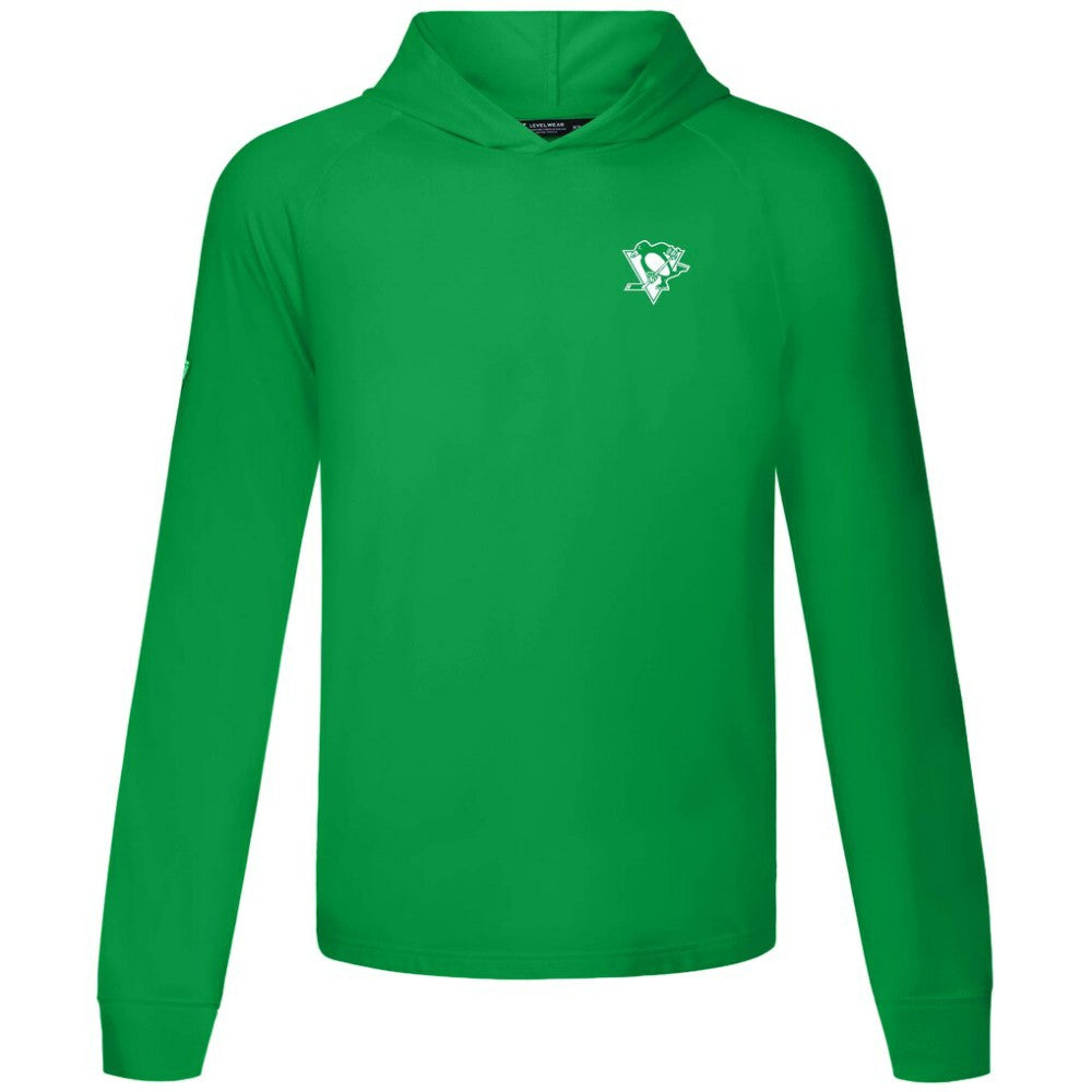 Pittsburgh Penguins Levelwear St. Patrick's Day Dimension Hoodie - Green | US 203844448
