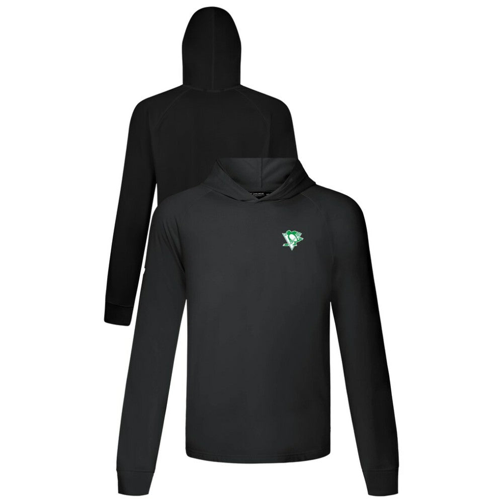 Pittsburgh Penguins Levelwear St. Patrick's Day Dimension Hoodie - Black | US 203844452