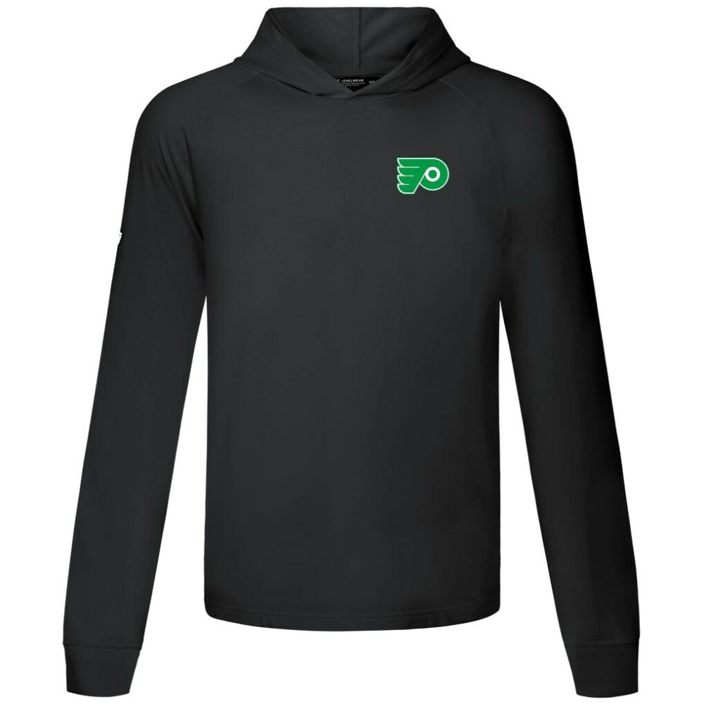 Philadelphia Flyers Levelwear St. Patrick's Day Dimension Hoodie - Black | US 203844455