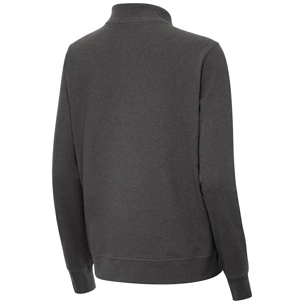 Seattle Seahawks Antigua Women's Super Bowl LX Champions Crush Quarter-Zip Pullover - Charcoal Pullover