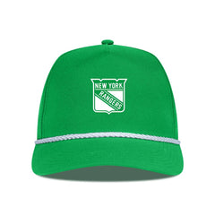 New York Rangers Levelwear St. Patrick's Day Gambit Rope Adjustable Hat - Kelly Green | US 203846237