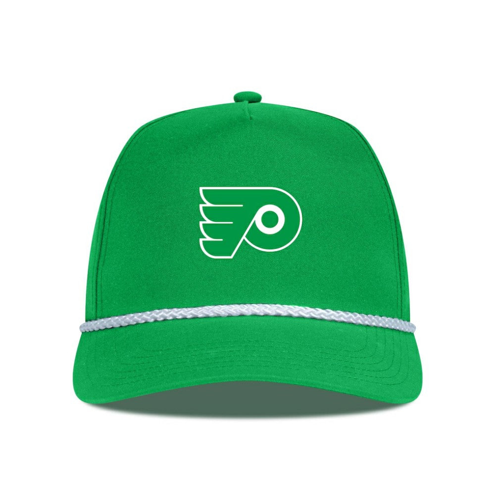 Philadelphia Flyers Levelwear St. Patrick's Day Gambit Rope Adjustable Hat - Kelly Green | US 203846238