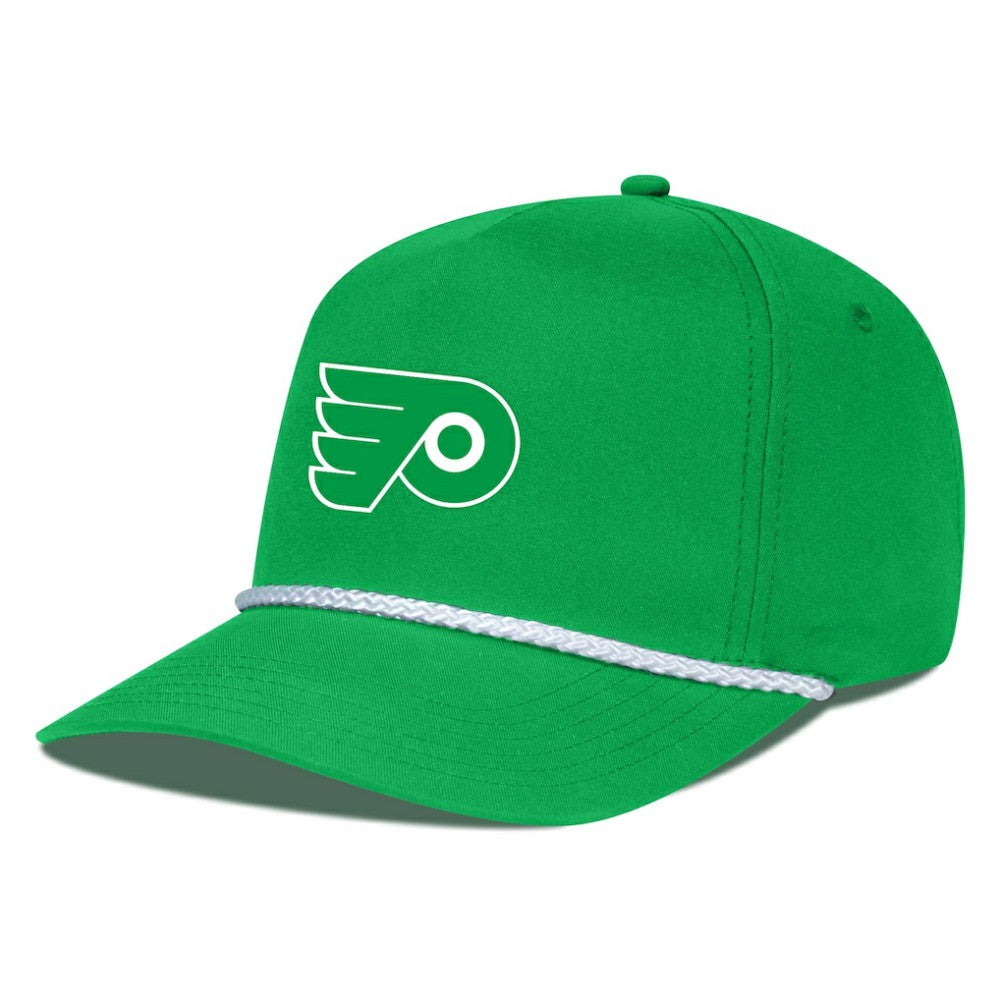 Philadelphia Flyers Levelwear St. Patrick's Day Gambit Rope Adjustable Hat - Kelly Green | US 203846238