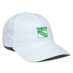 New York Rangers Levelwear Matrix Patch Adjustable Hat - White | US 203846241