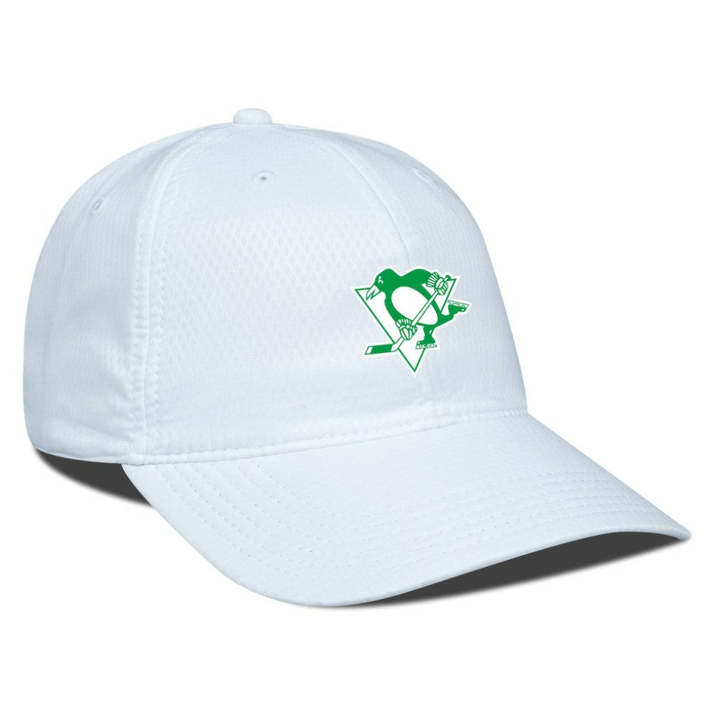 Pittsburgh Penguins Levelwear Matrix Patch Adjustable Hat - White | US 203846242